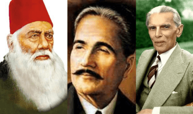 Sir Syed Ahmed Khan and M. A. Jinnah