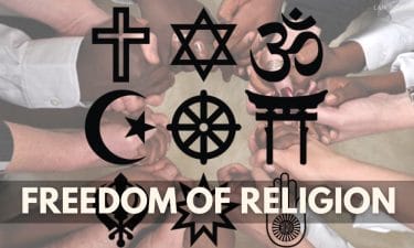 Right to freedom of religion