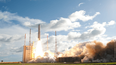 European Satellite Launch