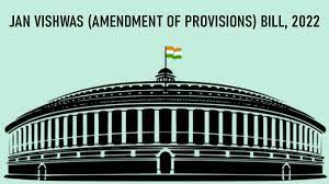 Jan Vishwas (Amendment of Provisions) Bill 2023