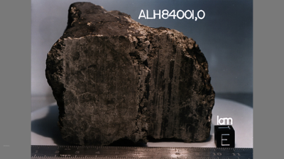 Martian Meteoroid ALH84001 of Mars