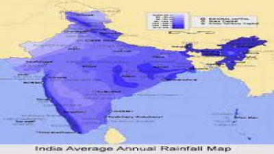 Distribution of Rainfall in India