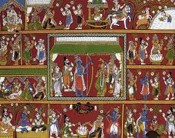 Cheriyal Scroll Painting