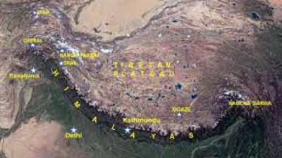 The Extent of Himalayan Mountains