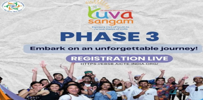 Online Registrations Begin for Yuva Sangam (Phase III) – An Opportunity for Youth Across India
