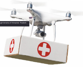 ICMR Successfully Tests Medical Drone Delivery in Himachal Pradesh’s Challenging Terrain