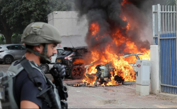 The Israel Defense Forces (IDF) reveal Hamas amassed 500,000 liters of fuel