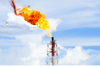 Gas Flaring in Crude Oil Extraction