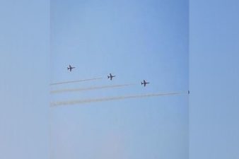 Suryakiran Team’s Spectacular Airshow in Hyderabad