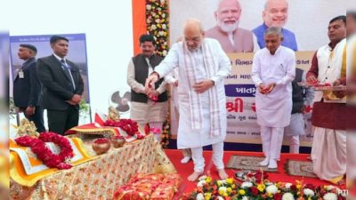 Amit Shah Inaugurates Development Projects in Gujarat