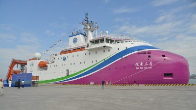 China Launches Revolutionary Deep-Sea Explorer Ship Tansuo-3