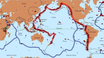 Earth’s Mantle From Pacific Ring of Fire