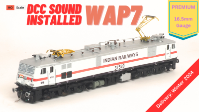 375th WAP-7 Electric Locomotive