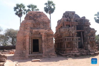 Cambodia Restores Ancient Temple Near Angkor Park