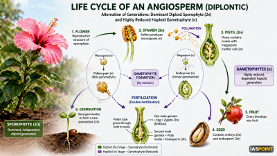Life Cycle of Angiosperms