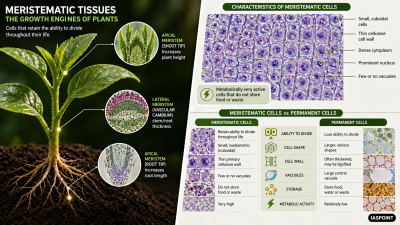 Meristematic Tissues: Types and Functions