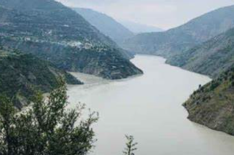 Chenab River Water Levels Fall