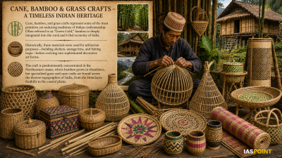 Cane, Bamboo, and Grass Handicrafts in India