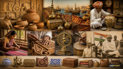 Evolution of Handicrafts in India