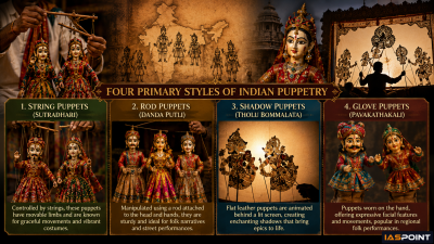 Four Major Styles of Indian Puppetry