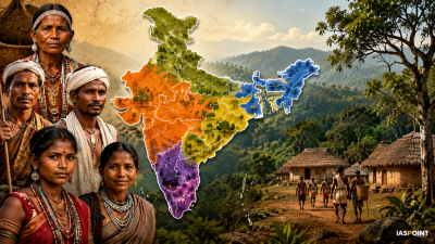 Geographical Clusters of Tribal India