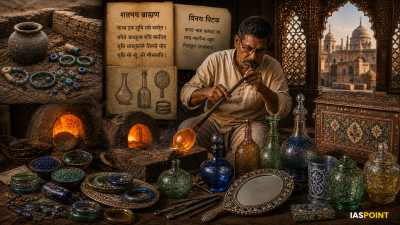 Glass Handicrafts in India