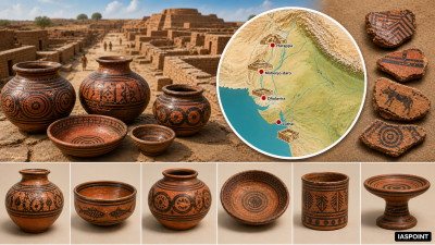 Indus Valley Harappan Pottery
