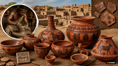 Indus Valley Pottery Painting