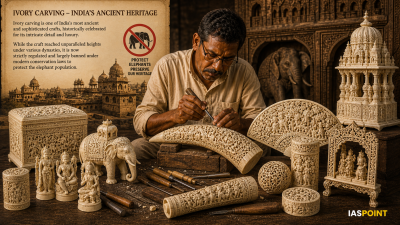 Ivory Handicrafts in India