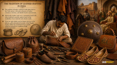 Leather Handicrafts in India