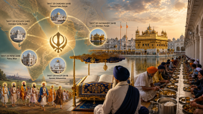 Sikh Pilgrimage Sites and Five Takhts