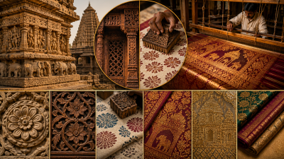 Stone and Wood Crafts in Textile in India