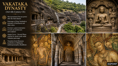 Vakataka Cave Sculpture