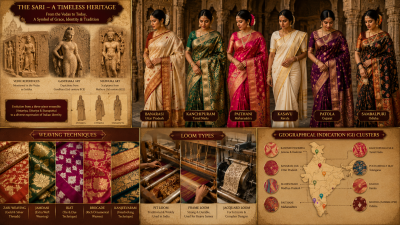 Various Sari Traditions in India