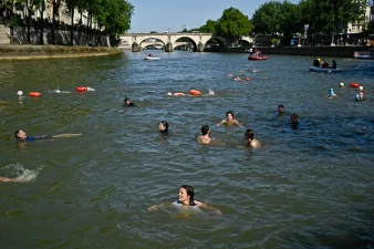 Seine River Clean-Up Enables Public Swimming