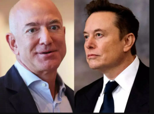 Space Race Between Bezos And Musk In 2025