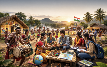 Tribal Youth Exchange in Tamil Nadu