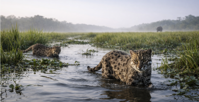 Kaziranga Emerges Fishing Cat Stronghold