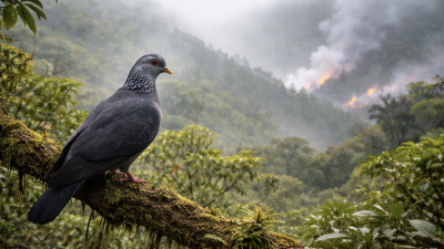Climate Change Threatens Nilgiri Wood Pigeon Habitat