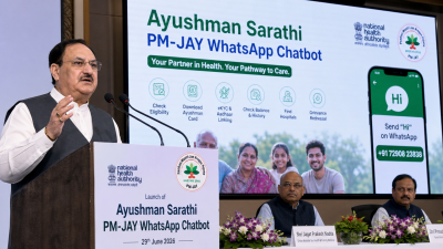 Ayushman Sarathi WhatsApp Chatbot for PM-JAY Services