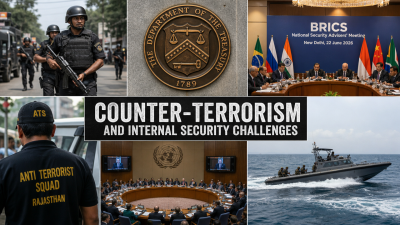 Counter-Terrorism and Internal Security Challenges