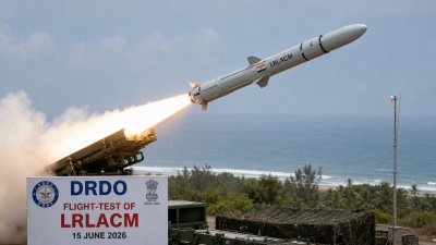 DRDO Successful Flight-Test of LRLACM Missile