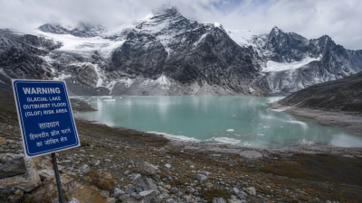 Expanding Glacial Lakes in Arunachal Pradesh
