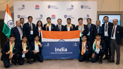 Global Skills Challenge Australia 2026 India Medals