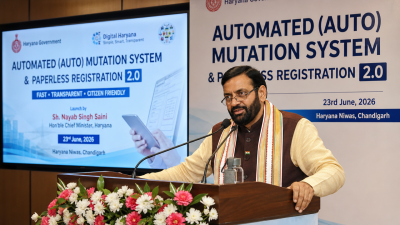 Haryana Auto Mutation System Paperless Registration 2.0