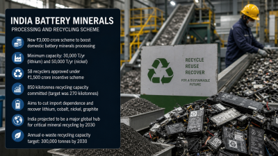India Battery Minerals Processing and Recycling Scheme