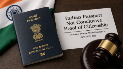 Indian Passport Not Conclusive Proof of Citizenship