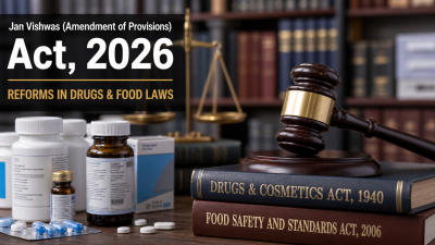 Jan Vishwas Act 2026 Reforms in Drug Food Laws