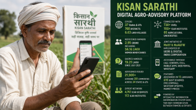Kisan Sarathi Digital Agro-Advisory Platform Overview