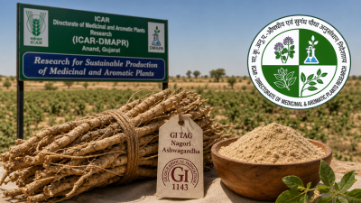 Nagori Ashwagandha GI Tag Highlights ICAR-DMAPR Role